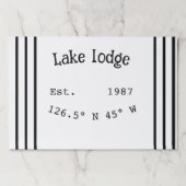 レイクハウスエッツ。年のカスタム座標追加n ペーパーパッド (正面)