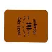 レイクハウスエッツ。年のカスタム座標追加n マグネット (横)