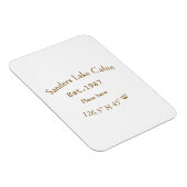 レイクハウスエッツ。年のカスタム座標追加n マグネット (右側)