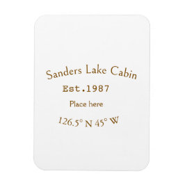 レイクハウスエッツ。年のカスタム座標追加n マグネット