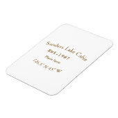 レイクハウスエッツ。年のカスタム座標追加n マグネット (左側)