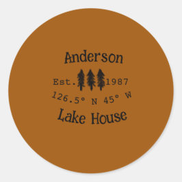 レイクハウスエッツ。年のカスタム座標追加n ラウンドシール