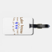 レイクハウスエッツ。年のカスタム座標追加n ラゲッジタグ (裏面横)