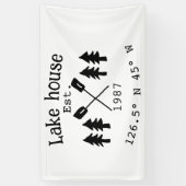 レイクハウスエッツ。年のカスタム座標追加n 横断幕 (縦)