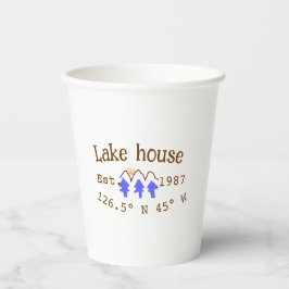 レイクハウスエッツ。年のカスタム座標追加n 紙コップ