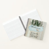 レイクハウスゲストコメントバケーションレンタル ノートブック (内部)