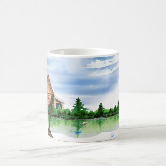 レイクハウスコージーマグ コーヒーマグカップ (中央)