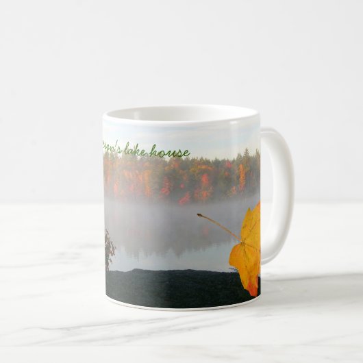 レイクハウスコーパーソナライズされたヒマグ コーヒーマグカップ (正面右)