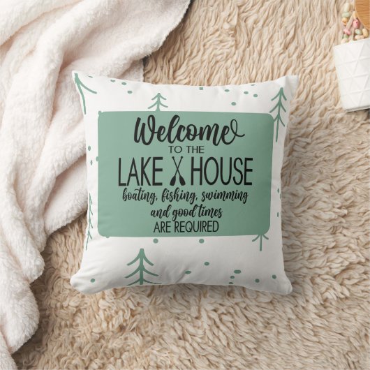 レイクハウステーマド クッション (ブランケット)