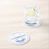 レイクハウスドリンクビールコテージボトルコースター ラウンドペーパーコースター (インサイチュ)