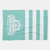 レイクハウスバケーションファミリーネーム キッチンタオル (横)