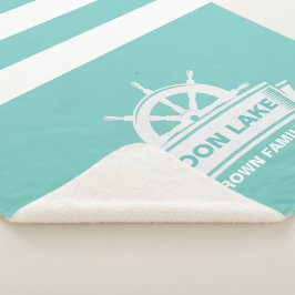 レイクハウスバケーションファミリーネーム シェルパブランケット