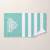 レイクハウスバケーションファミリーネーム バスタオルセット (ハンドタオル)