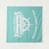 レイクハウスバケーションファミリー名 タペストリー (正面(横))