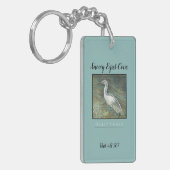 レイクハウスバケーションレンタルエグレットショアバード キーホルダー (正面左)