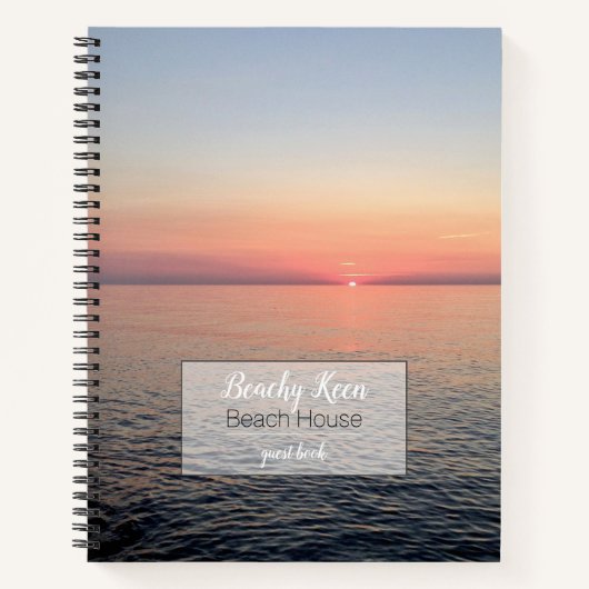 レイクハウスバケーションレンタルフォトカバーゲストハウス ノートブック (正面)