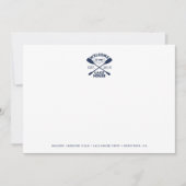 レイクハウスバケーションレンタルフラットステーショナリーカード ノートカード (正面)