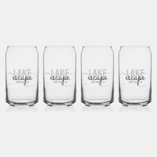 レイクハウスバケーションレンタル- ガラス缶 (正面)