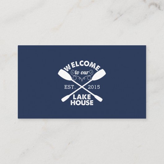 レイクハウスバケーションレンタル 名刺 (裏面)
