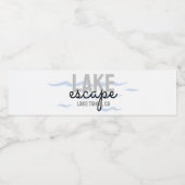 レイクハウスバケーション賃貸ウェルカムギフト -  ペットボトルラベル (シングルラベル)