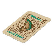 レイクハウスパターン マグネット (左側)