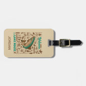 レイクハウスパターン ラゲッジタグ (正面横)