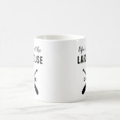 レイクハウスパドルで人生は良い コーヒーマグカップ (中央)