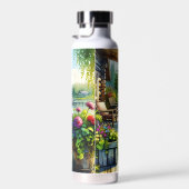 レイクハウスビュー |湾を見渡せるデッキ ウォーターボトル (右面)