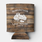 レイクハウスファミリーネーム素朴ウッド 缶クーラー (裏面)