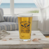 レイクハウスファミリー名クロスOars魚 タンブラーグラス