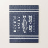 レイクハウスファミリー名 ジグソーパズル (縦)