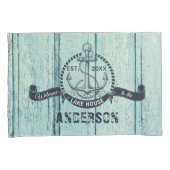 レイクハウスブルーウッドへようこそ 枕カバー (正面右)