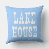 レイクハウスブルー クッション (裏面)