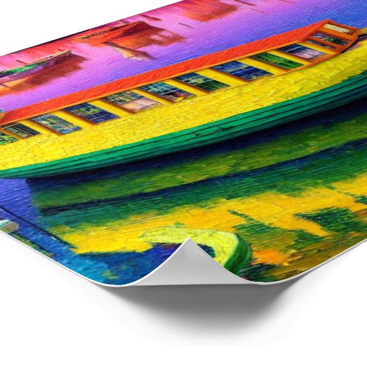 レイクハウスボート ポスター (角)