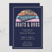 レイクハウスボー航海のツブロスバチュラーパーティ 招待状 (正面/裏面)