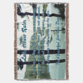 レイクハウスルール スローブランケット (正面縦)