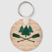 レイクハウスレイク素朴ハウスボートオアーズツリーズ キーホルダー (裏面)