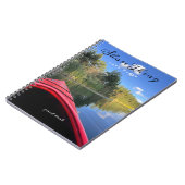 レイクハウスレンタルプロパティサインインゲストブック ノートブック (左側)