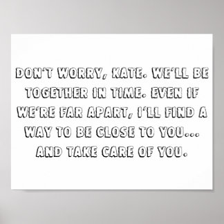 レイクハウス引用文11インチx 8.5インチポスター ポスター