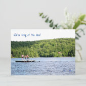 レイクハウス新しいアドレス写真のお知らせ 招待状 (スタンド正面)