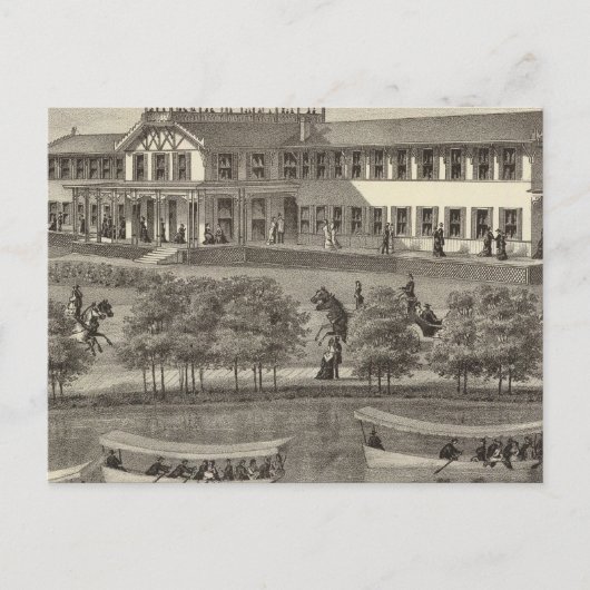 レイクハウス春レイクNJ ポストカード (正面)