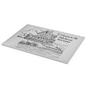 レイクハウス カスタム テキストへようこそ カッティングボード (角)