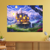 レイクハウス キャンバスプリント (インサイチュ (リビング))