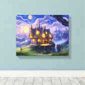 レイクハウス キャンバスプリント (インサイチュ (ウッドフロア))