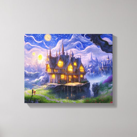 レイクハウス キャンバスプリント (正面)