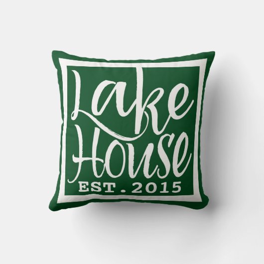 レイクハウス クッション (裏面)