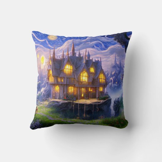 レイクハウス クッション (裏面)