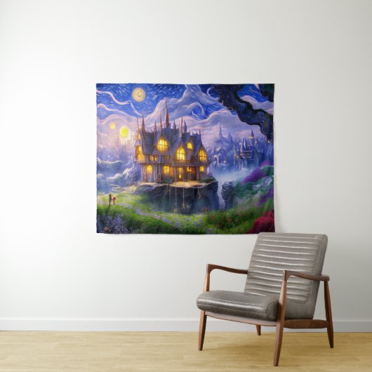 レイクハウス タペストリー (インサイチュ(横))