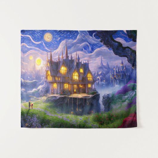 レイクハウス タペストリー (正面(横))