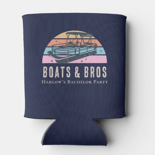 レイクハウス ナウチカル ボート ブロス バチェラーパーティー 缶クーラー (裏面)